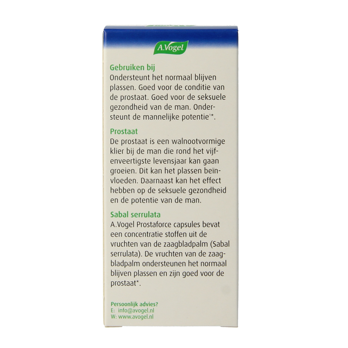 A Vogel Prostaforce 90.00 Capsules