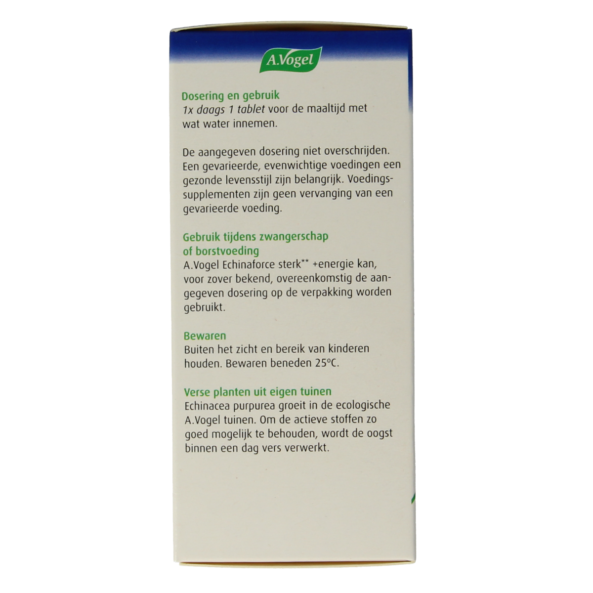 A Vogel Echinaforce tablet sterk & energie 30.00 Tabletten