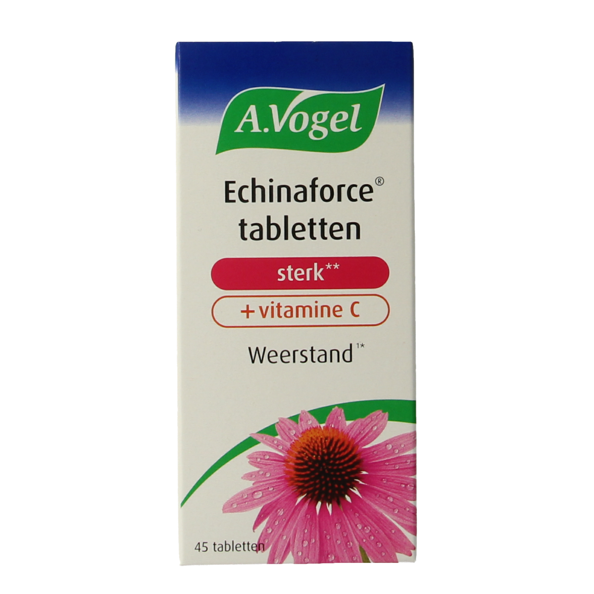 A Vogel Echinaforce sterk + vitamine C 45.00 Tabletten