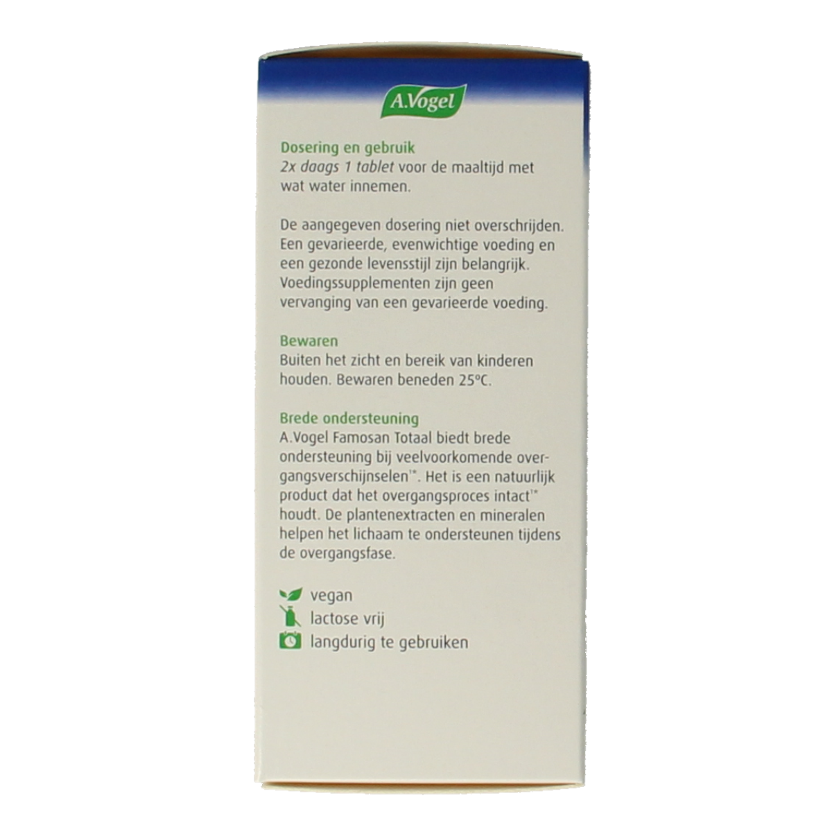 A Vogel Famosan overgang totaal 60.00 Tabletten