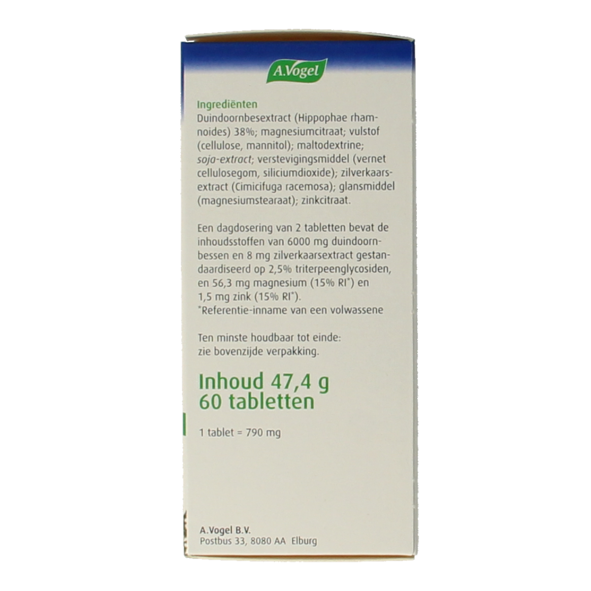 A Vogel Famosan overgang totaal 60.00 Tabletten