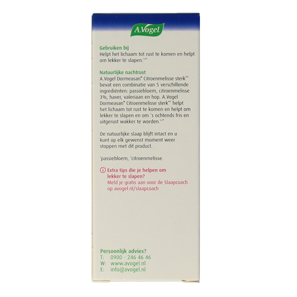 A Vogel Nachtrust sterk 30.00 Tabletten