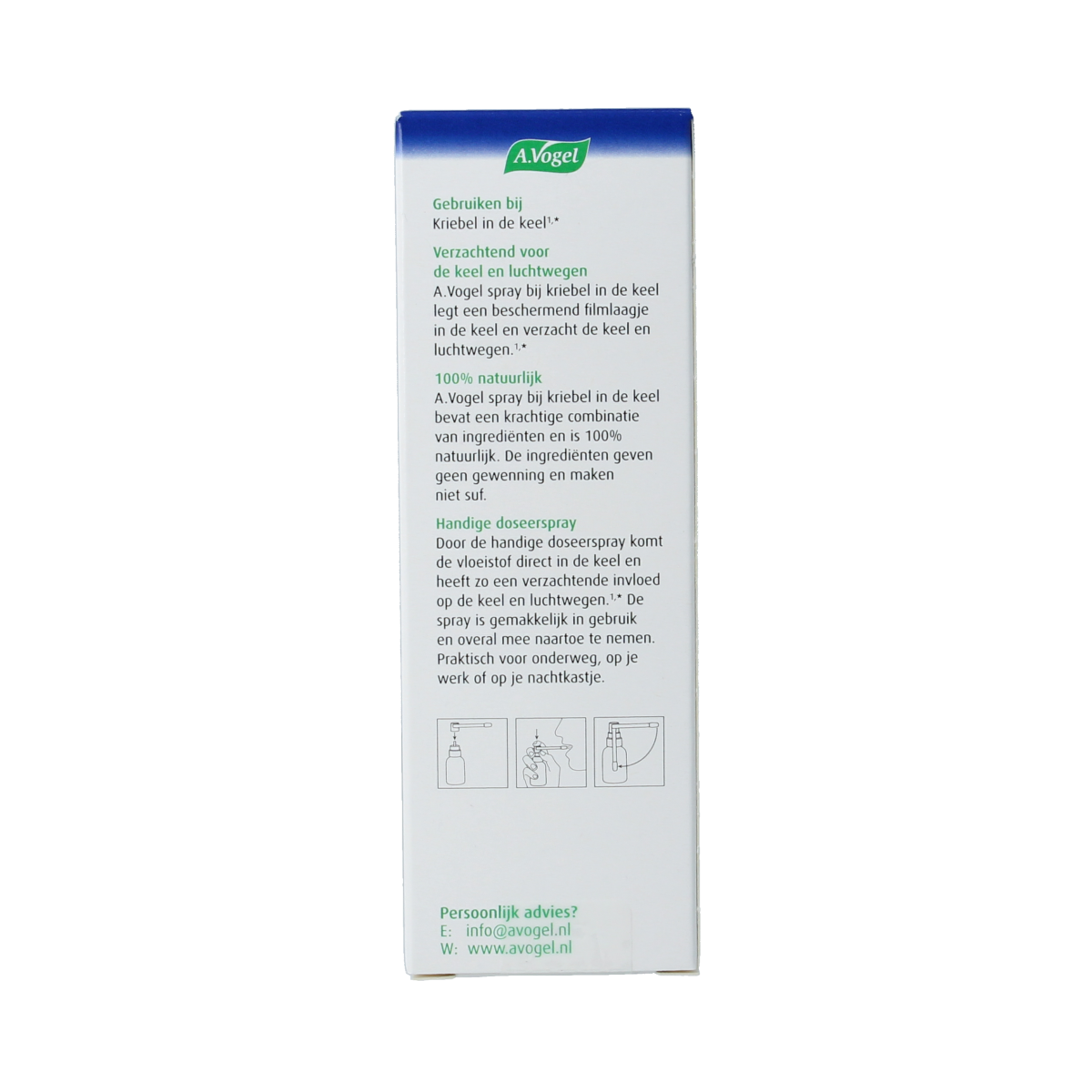 A Vogel Spray kriebel in de keel 30.00 Milliliter