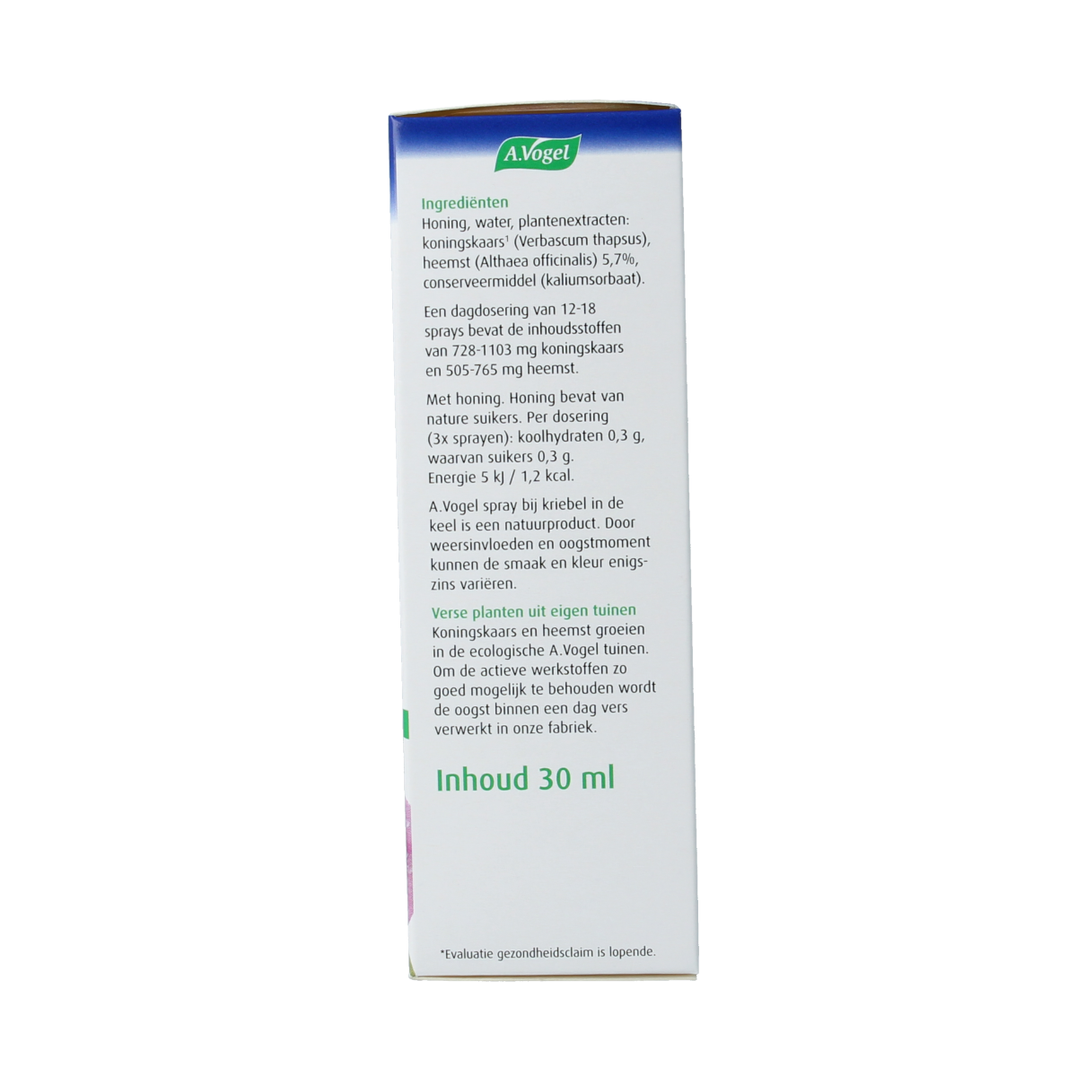 A Vogel Spray kriebel in de keel 30.00 Milliliter