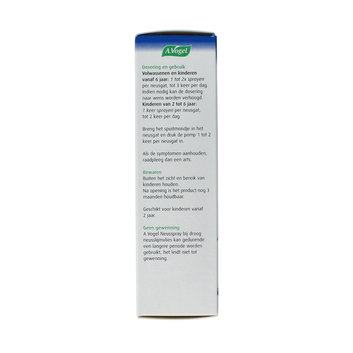 A Vogel Neusspray droge neusslijmvlies 15.00 Milliliter