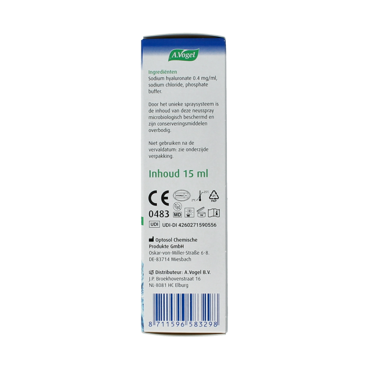 A Vogel Neusspray droge neusslijmvlies 15.00 Milliliter