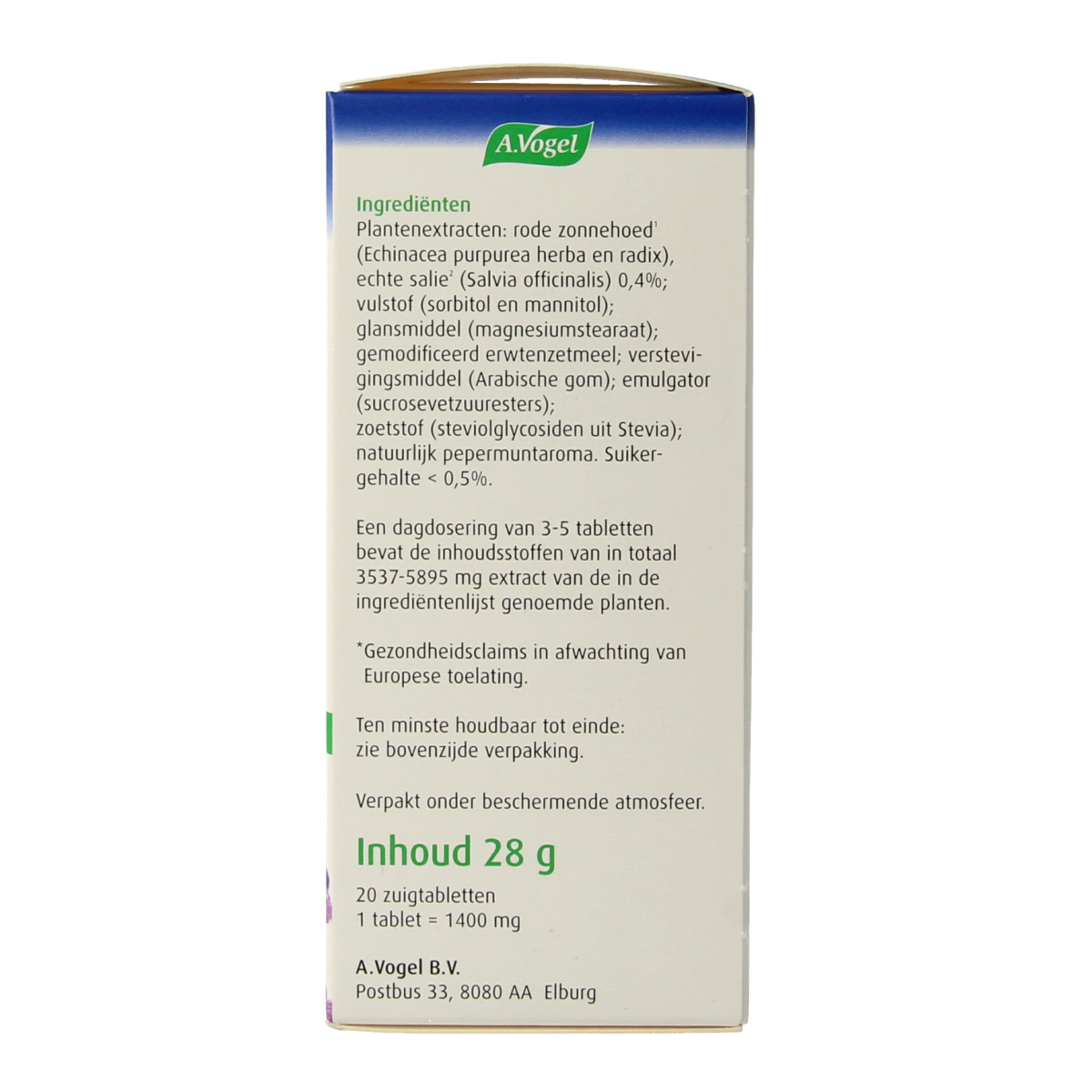 A Vogel Keeltabletten 20.00 Tabletten