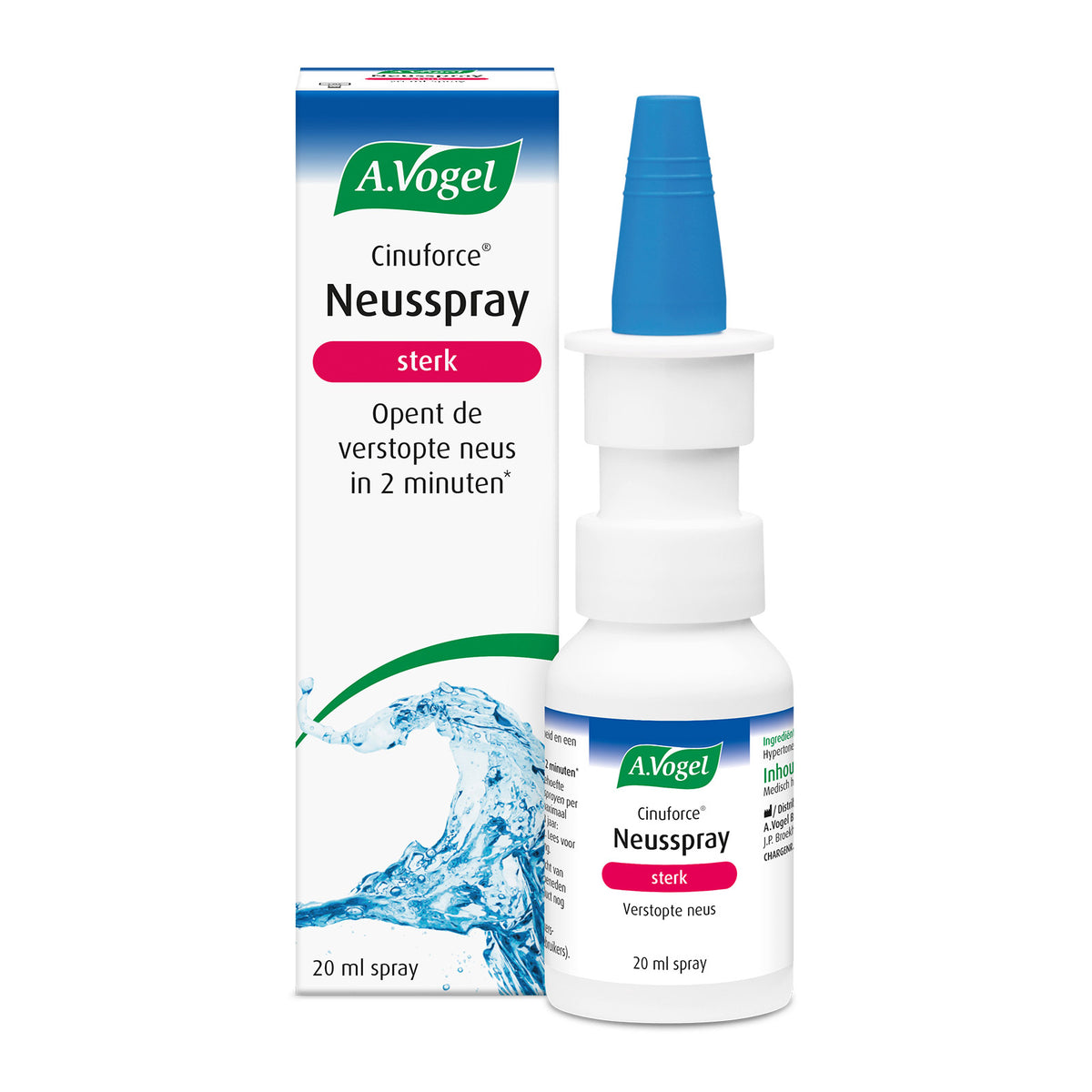 A Vogel Cinuforce neusspray sterk 20.00 Milliliter