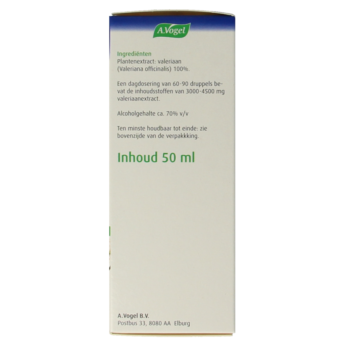 A Vogel Rustgevende druppels valeriaan 50.00 Milliliter