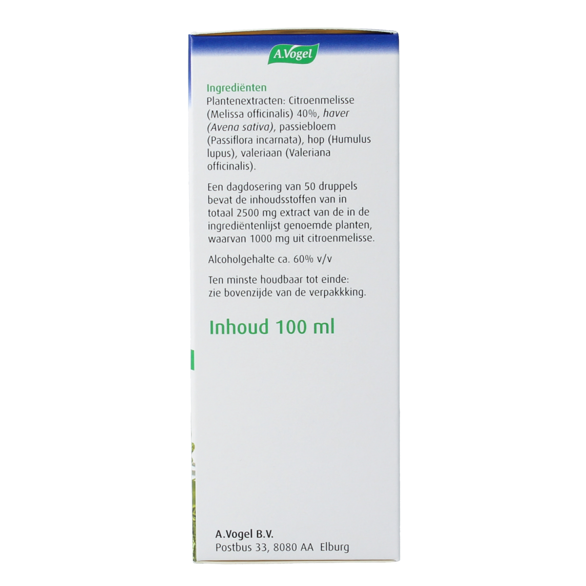 A Vogel Dormeasan citroenmelisse nachtrust druppels 100.00 Milliliter