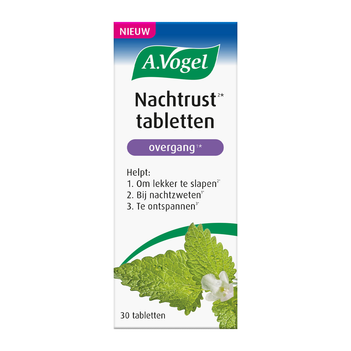A Vogel Nachtrust tabletten overgang 30.00 Stuks