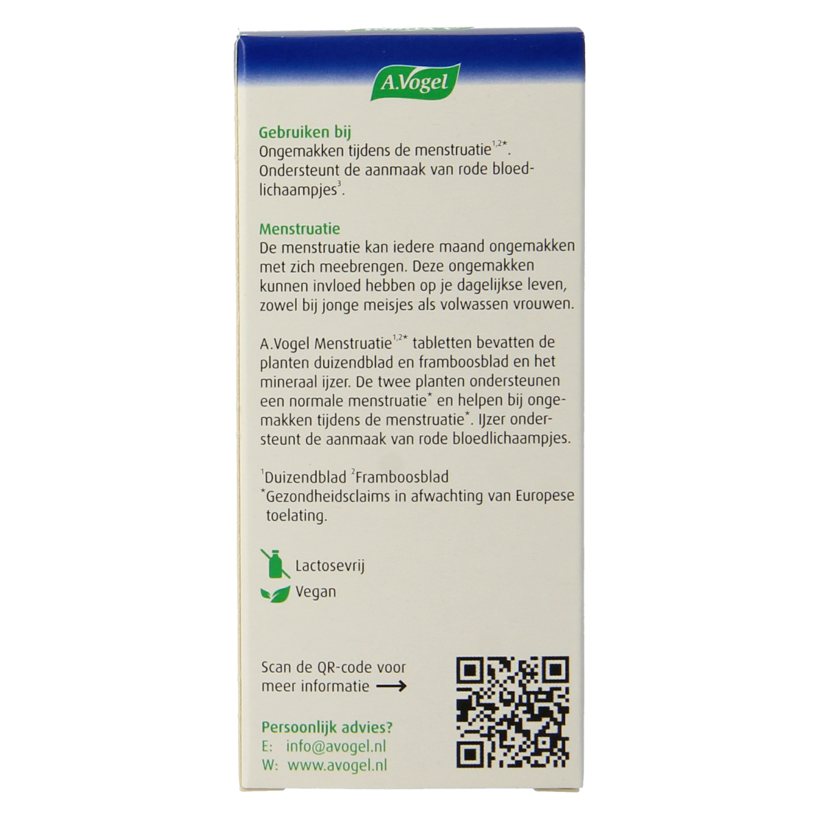 A Vogel Menstruatietabletten 30.00 Tabletten