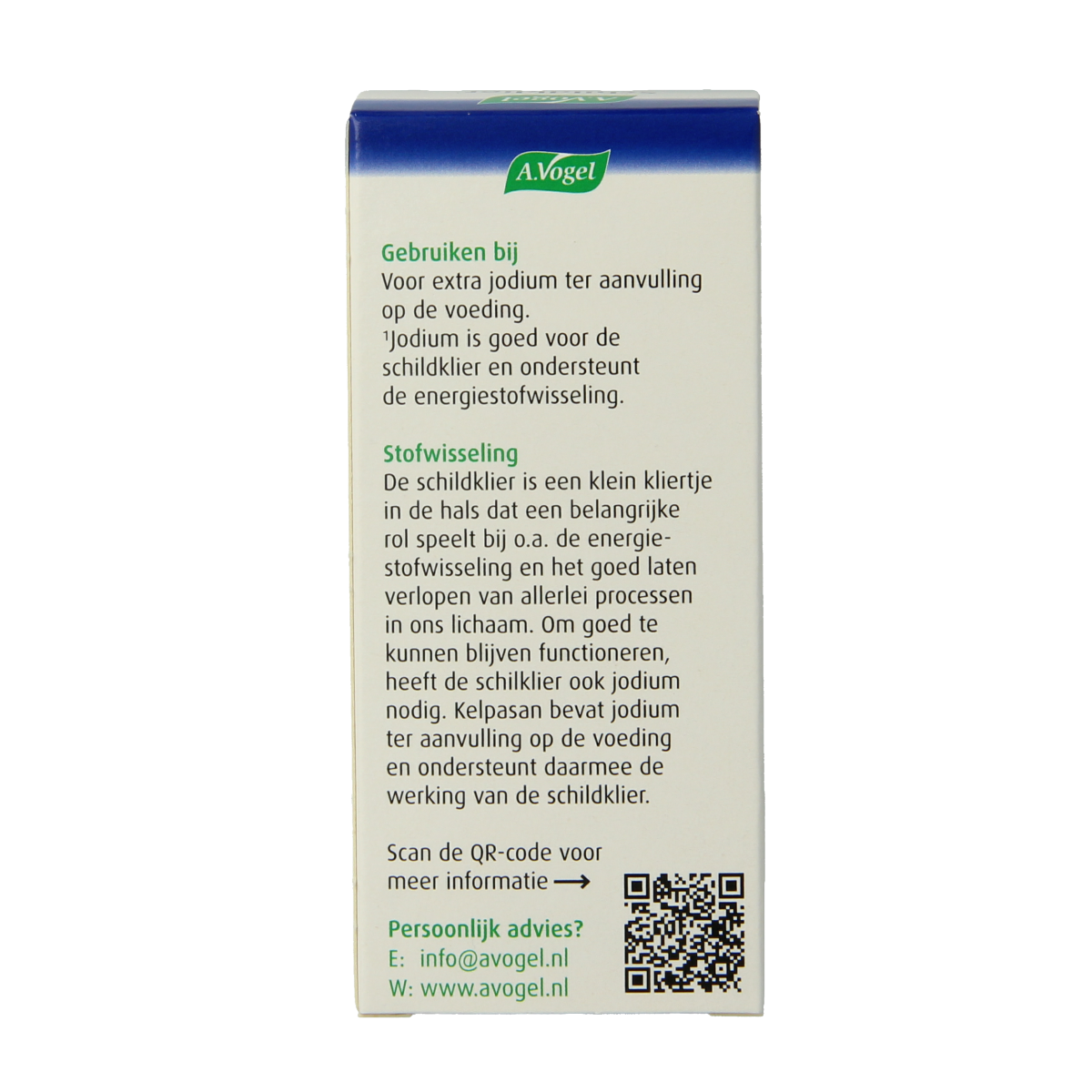 A Vogel Kelpasan schildklier 180.00 Tabletten