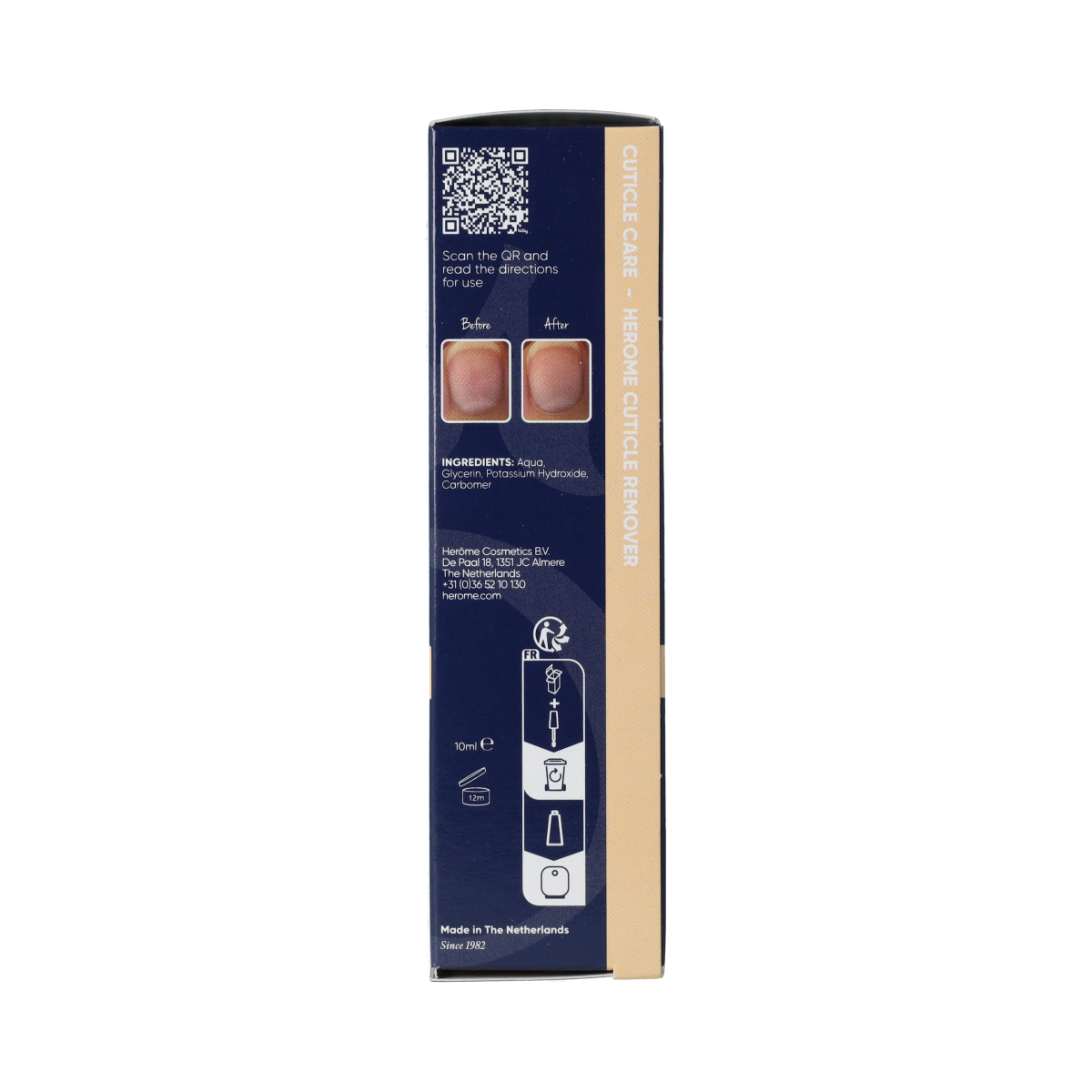 Herome Cuticle remover 10.00 Milliliter