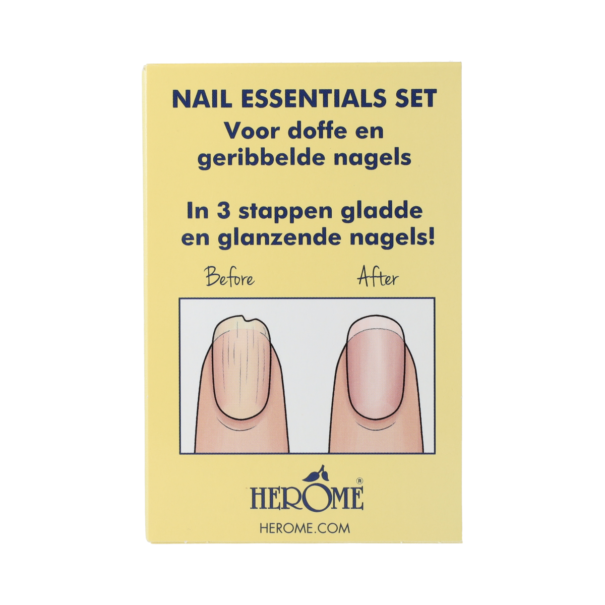 Herome Essentials set voor droge & geribbelde nagels 1.00 Set