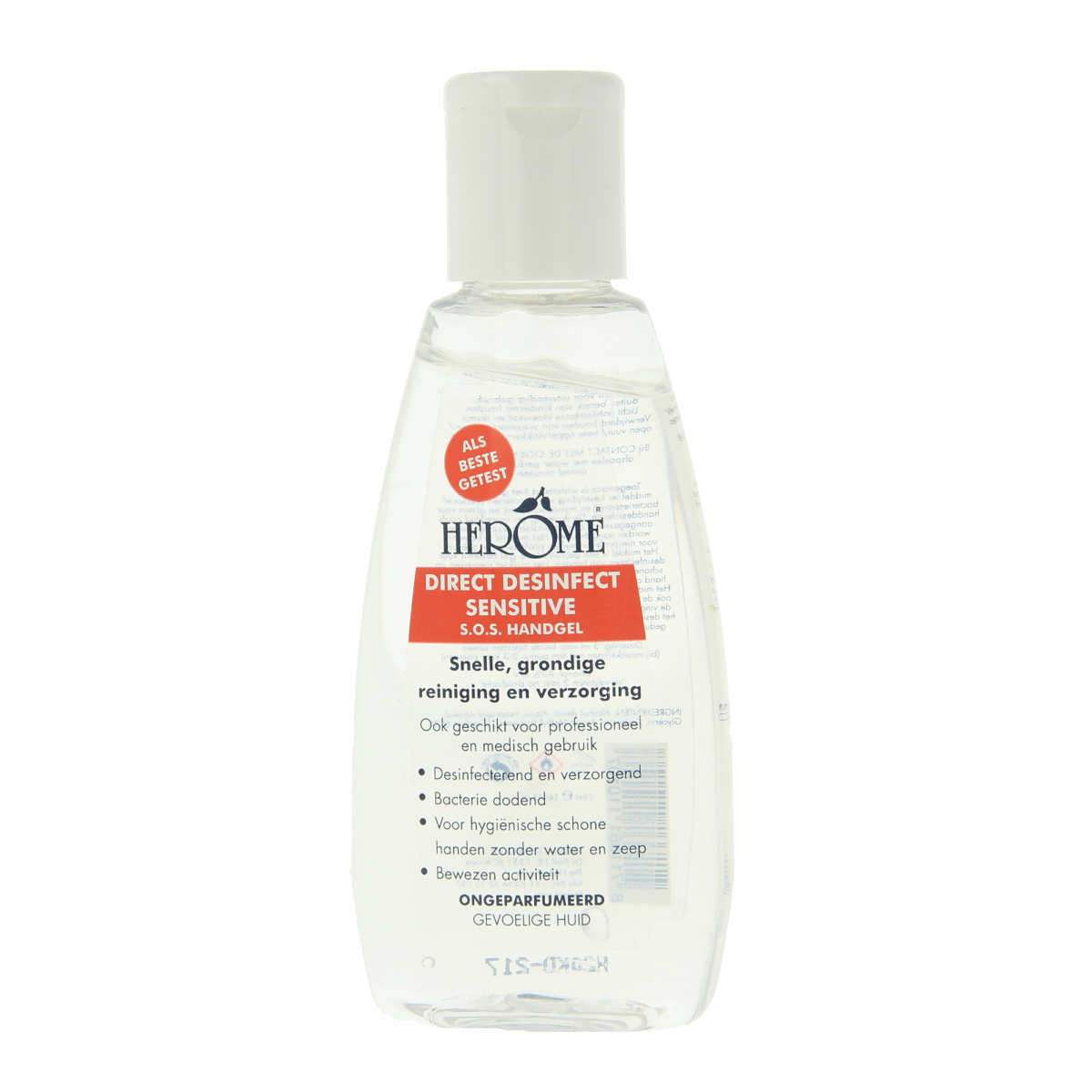 Herome Direct desinfect ongeparfumeerd sensitive 75.00 Milliliter