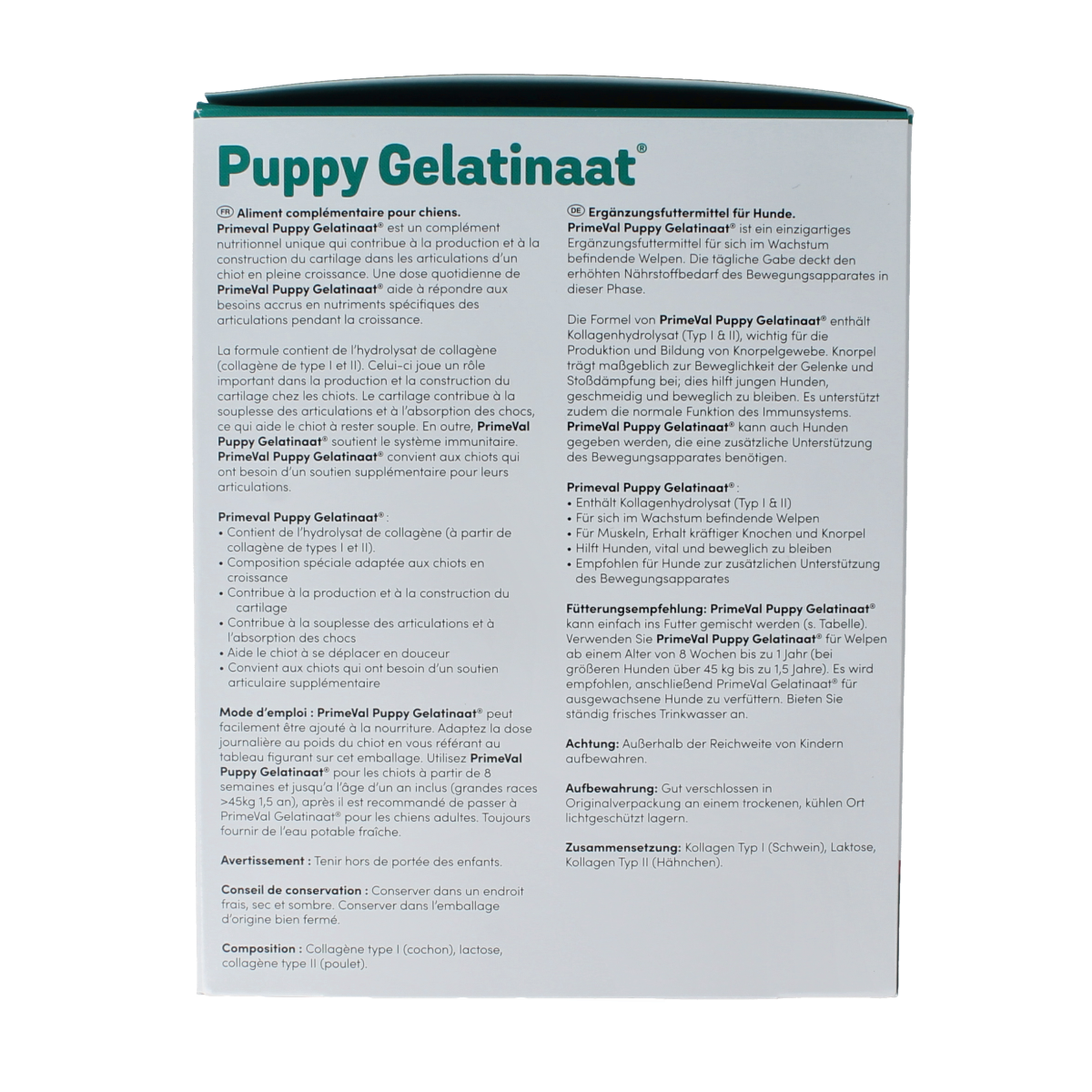 Primeval Gelatinaat puppy 350.00 Gram