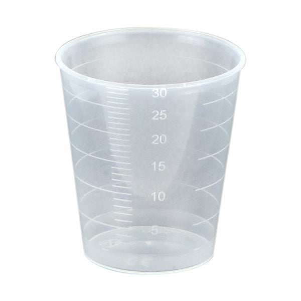 Blockline Inneem/maatbekers PP 25/30ml 3750.00 Stuks