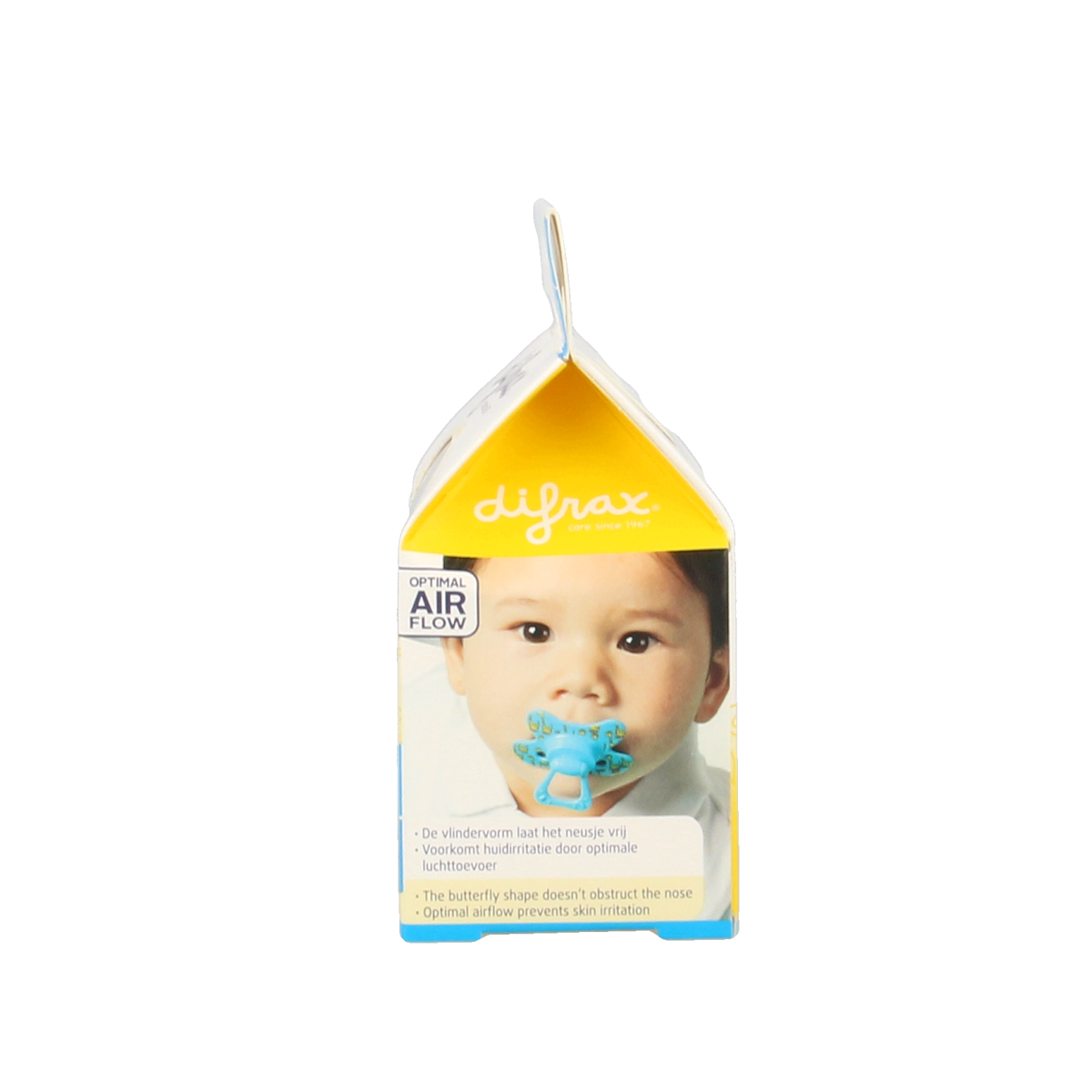 Difrax Fopspeen natural 12+ maanden  1.00 Stuks