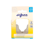 Difrax Flesspeen medium natural 2.00 Stuks