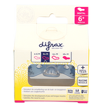 Difrax Fopspeen dental 6+ maanden glow in the dark 1 Stuks