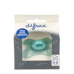 Difrax Fopspeen natural 0-6 maanden ocean 1.00 Stuks