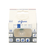 Difrax Fopspeen natural 0-6 maanden ocean 1.00 Stuks