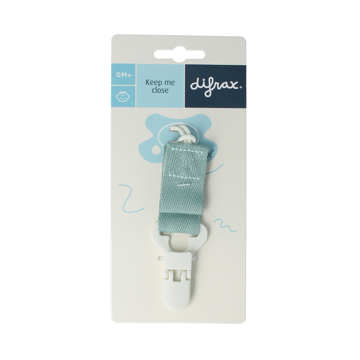 Difrax Fopspeenkoord assorti 1.00 Stuks