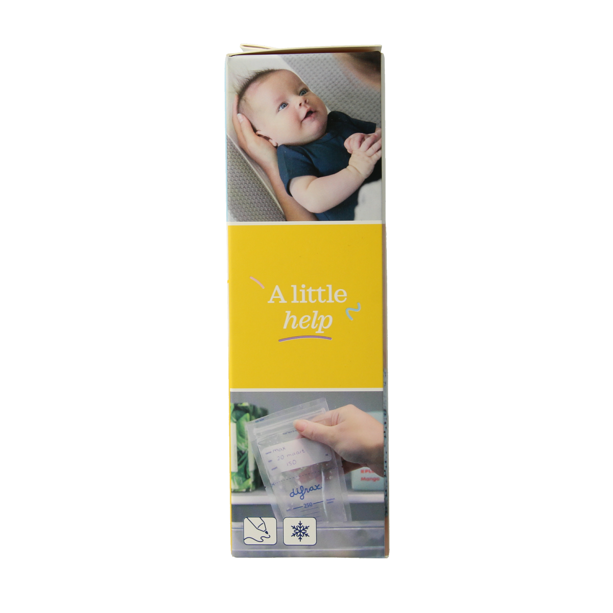 Difrax Moedermelk bewaarzakjes BtoB 20.00 Stuks