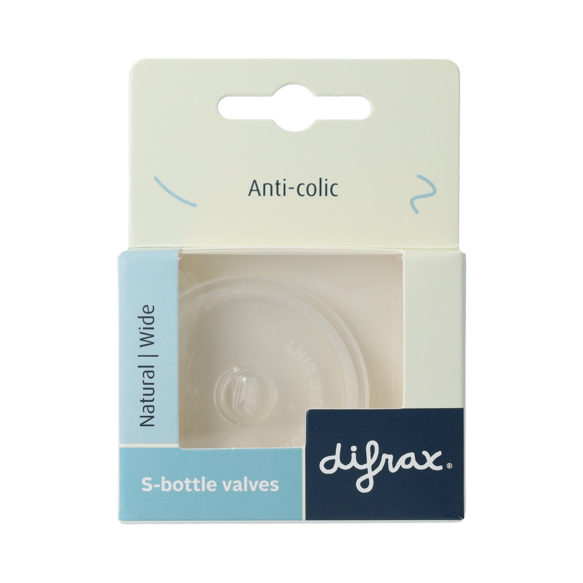 Difrax S-fles ventiel 2.00 Stuks