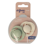 Difrax Fopspeen prime 0-6 maanden assorti 2.00 Stuks