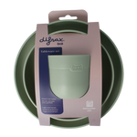 Difrax Lovi eetset met beker pistachio 1 Set