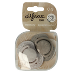 Difrax Fopspeen 0-3 maanden harmony grey 2.00 Stuks