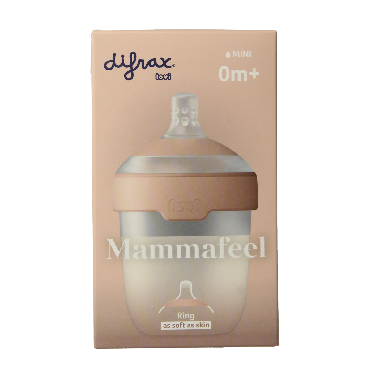 Difrax Lovi mamma fles 150ml 1.00 Stuks