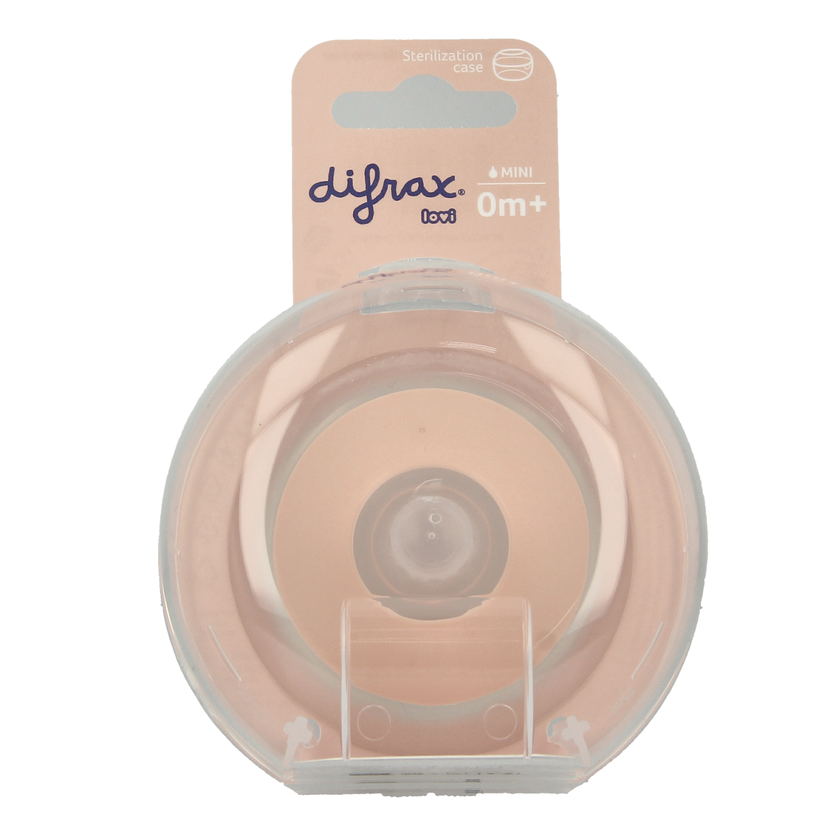 Difrax Lovi mamma speen mini 0+ maanden 1.00 Stuks