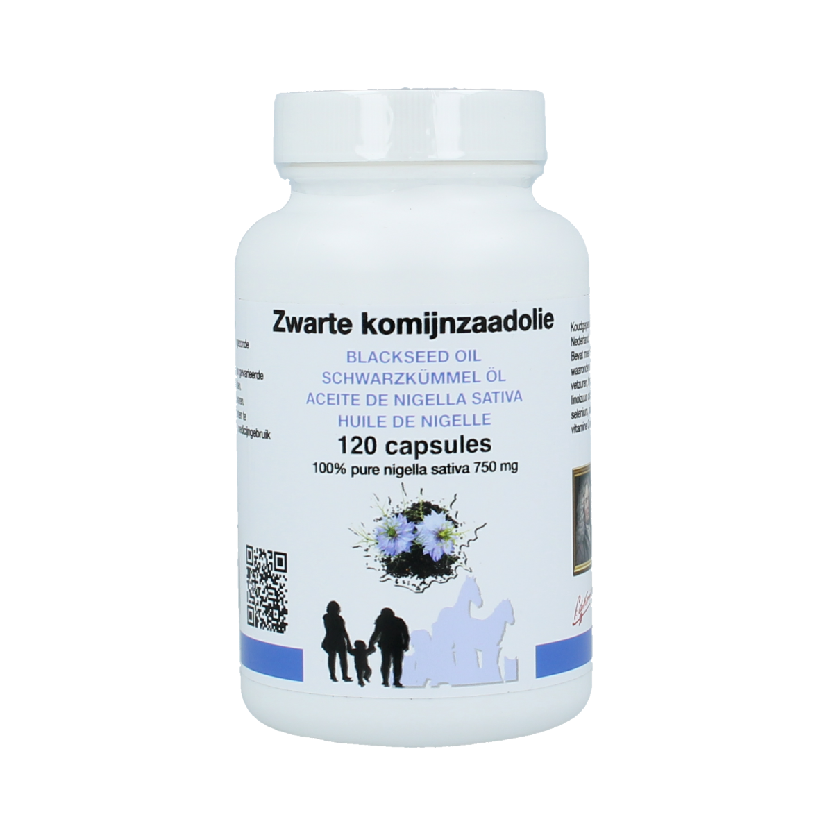 De Koning Tilly Zwarte komijnzaad 120.00 Capsules