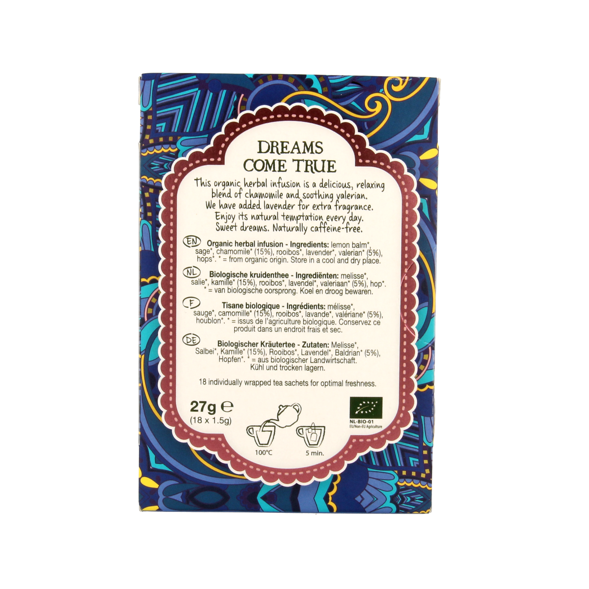 Natural Temptation Dreams come true bio 18.00 Zakjes