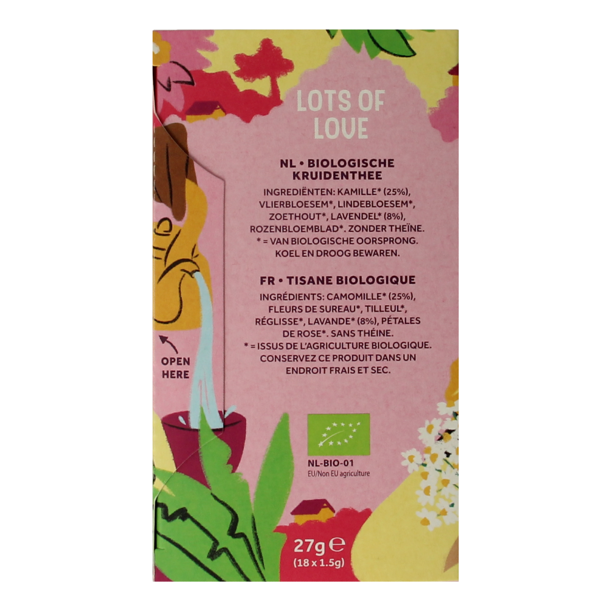 Cleo's Lots of love bio 18.00 Zakjes