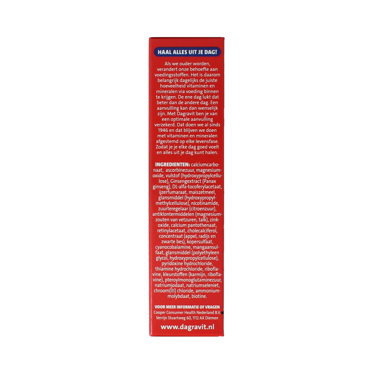 Dagravit Vitaal 50+ blister 60.00 Tabletten