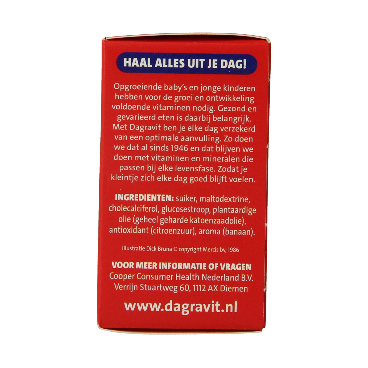 Dagravit Vitamine D tablet kids  200.00 Stuks