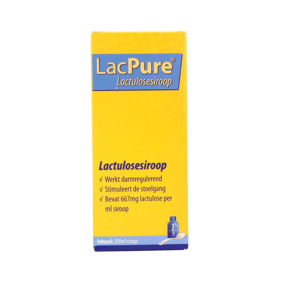Lacpure Lactulosesiroop 200.00 Milliliter