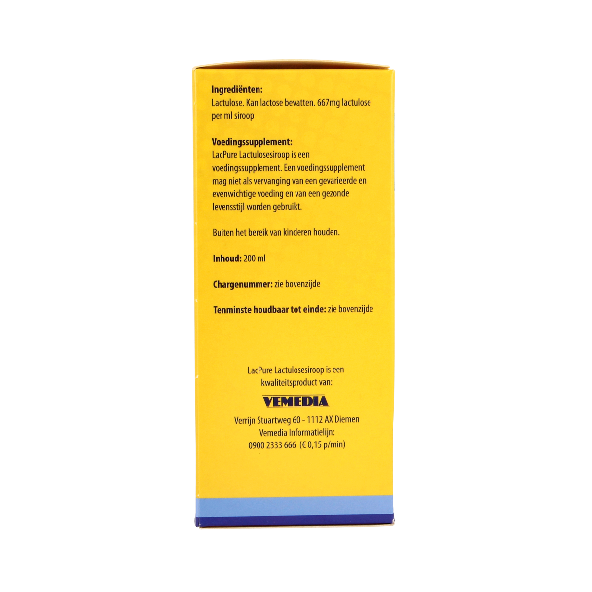 Lacpure Lactulosesiroop 200.00 Milliliter