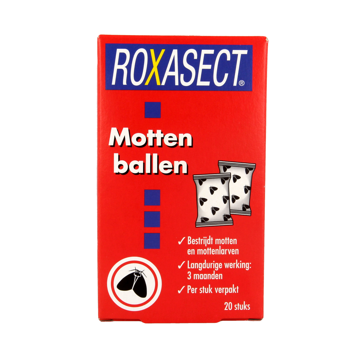 Roxasect Mottenballen 20.00 Stuks