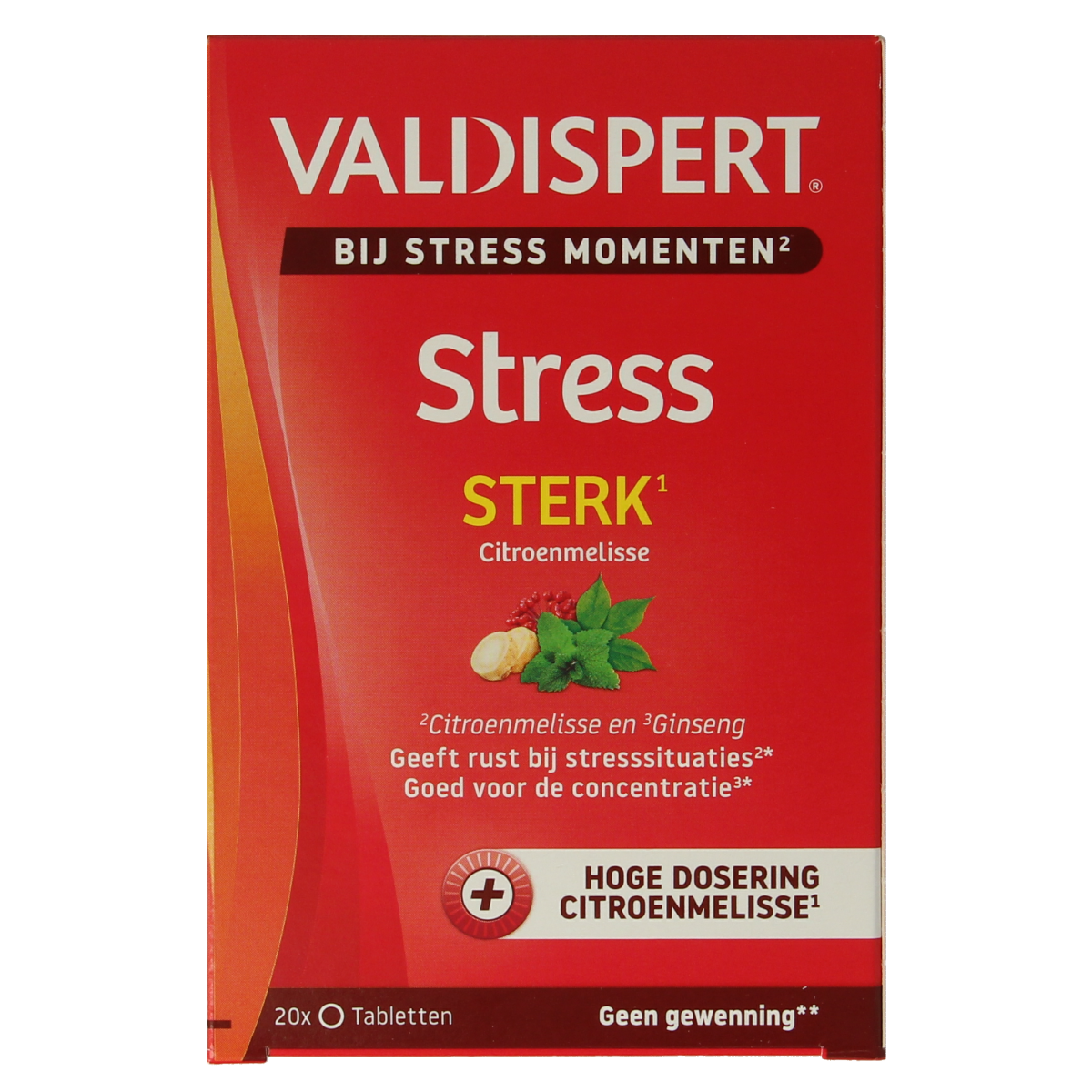 Valdispert Stress moments sterk 20.00 Tabletten