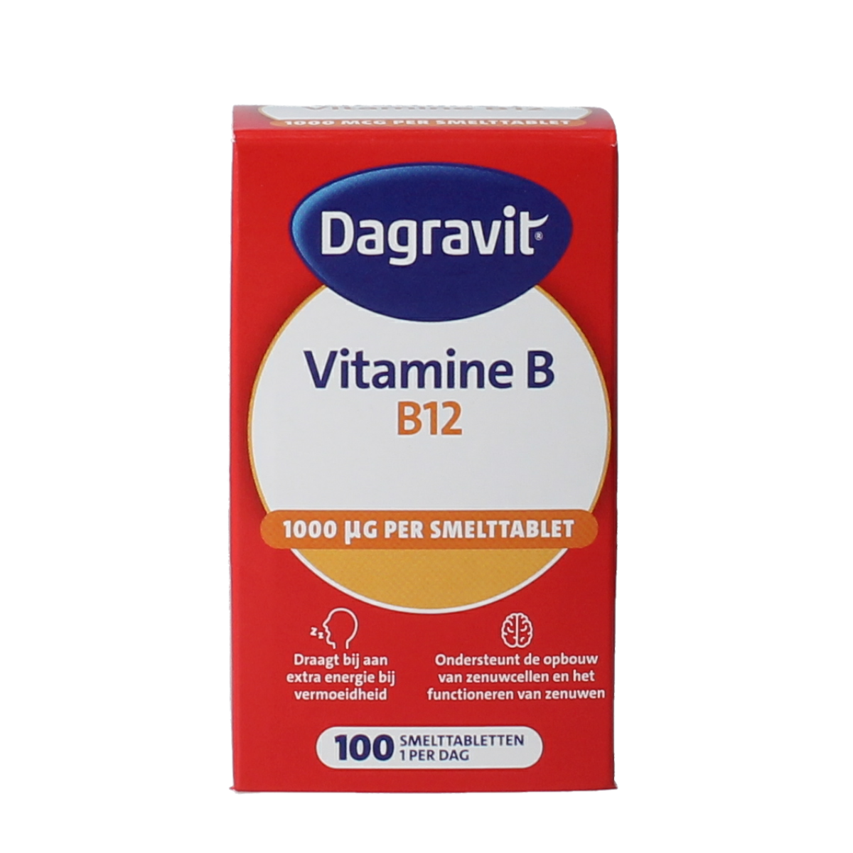Dagravit Vitamine B12 1000mcg smelt 100.00 Tabletten