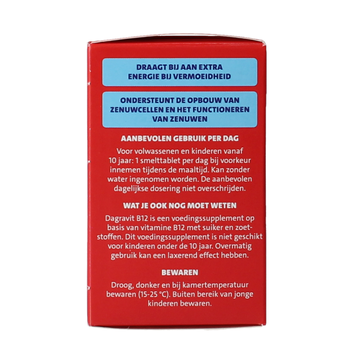 Dagravit Vitamine B12 1000mcg smelt 100.00 Tabletten