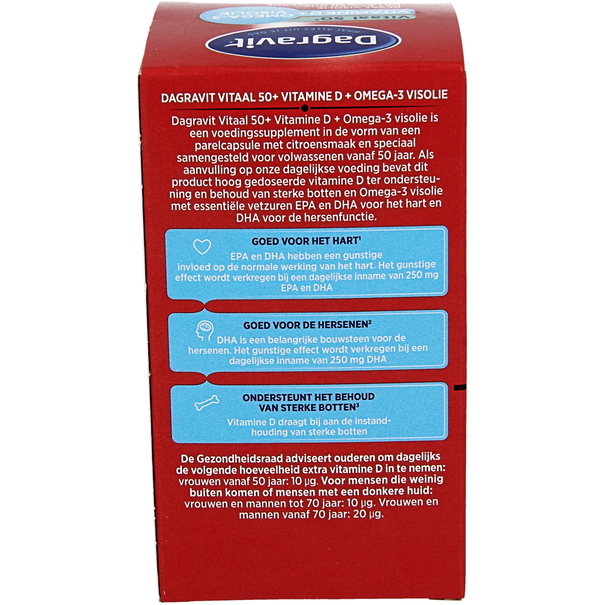 Dagravit Vitaal 50+ omega/vitamine D  90.00 Capsules