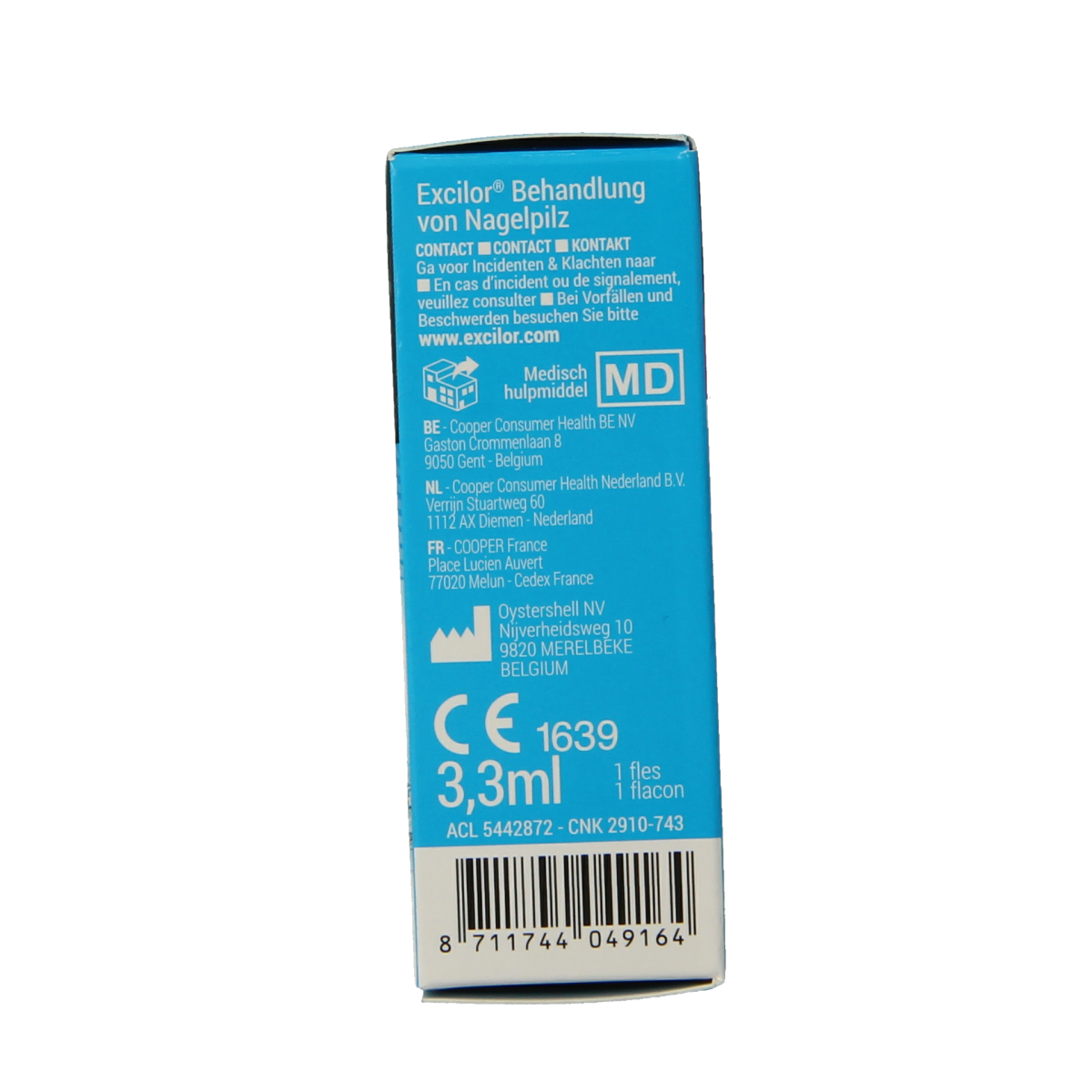 Excilor Kalknagel solution kwastje 3.03 Milliliter