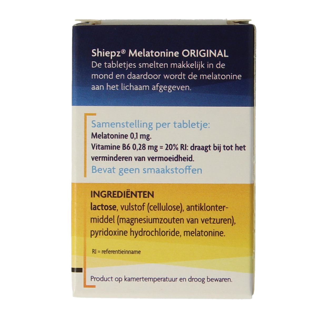 Shiepz Melatonine original 500.00 Tabletten