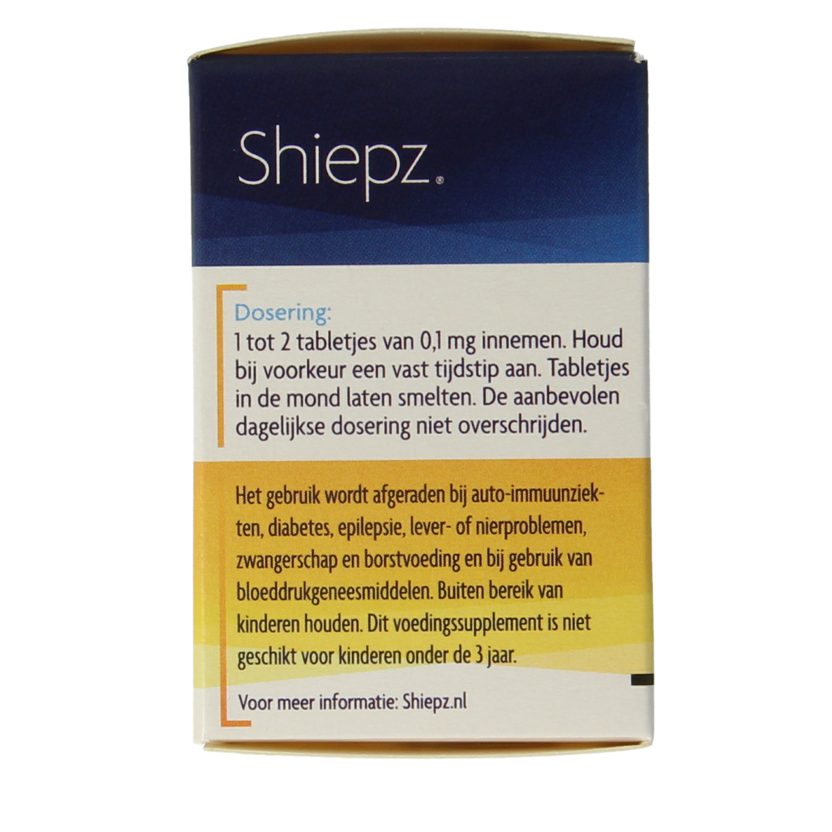 Shiepz Melatonine original 500.00 Tabletten